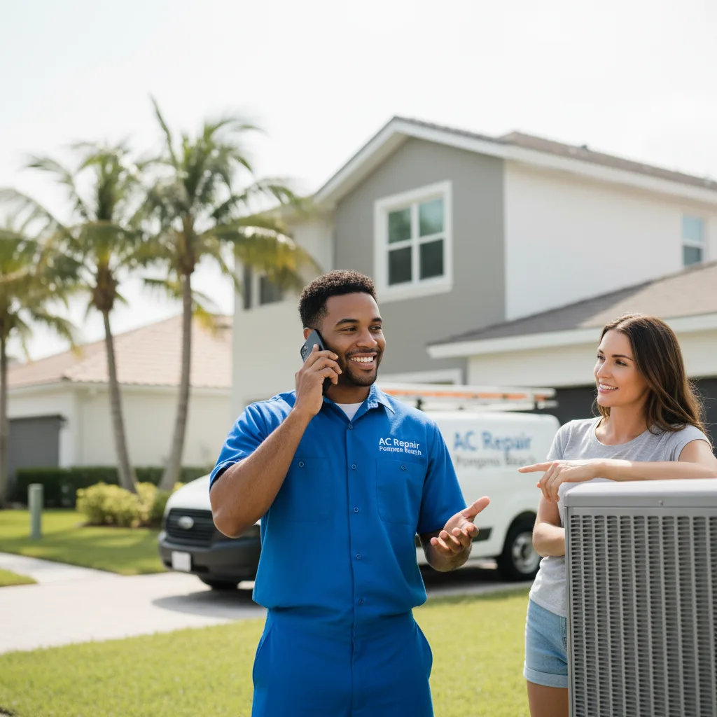 AC Repair Pompano Beach customer support in Lake Hallie